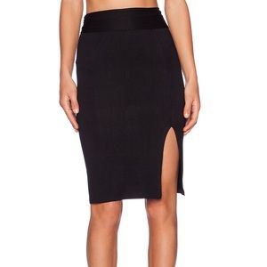 Clayton Pencil Skirt with Slit